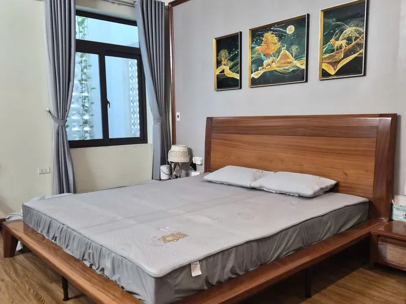 Phòng ngủ gỗ tự nhiên Lâm Mộc Phú An